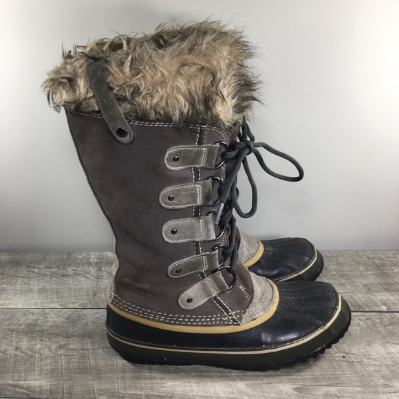 Sorel Joan of Arctic Women's Winter Snow Waterproof Leather Boots NL1540 Size 9